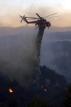 Пожары в Калифорнии, 2007 год