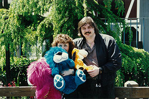 Светлана с Николаем Левашовым в Сан-Франциско, 1993 год